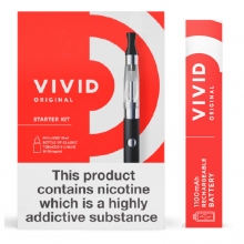Vivid Original Electronic Cigarette Refillable Starter Pack