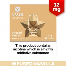 Vuse ePen Infused Vanilla E-Cigarette Refill Cartridges (12mg)