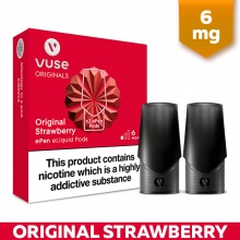 Vuse ePen Original Strawberry E-Cigarette Refill Cartridges (6mg)