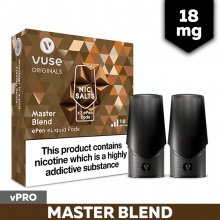 Vuse ePen vPro Master Blend E-Cigarette Refill Cartridges (18mg)