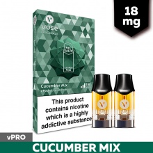 Vuse ePod 2 vPro Cucumber Mix Refill Pods (18mg)