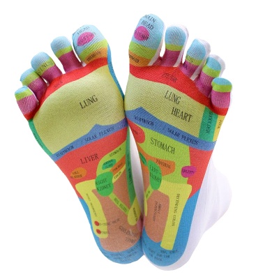 TOETOE® Socks - Mid-Calf Toe Socks Fawn Unisize
