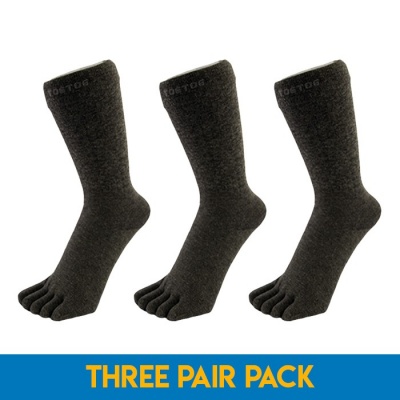 TOETOE Warming Silver Toe Socks (Pack of Three Pairs)