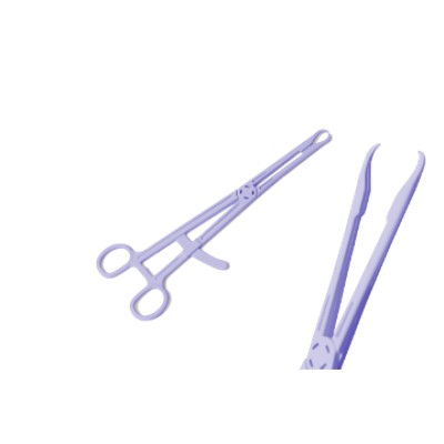 Ultraspec Sterile Disposable Tenaculum Forceps (Pack of 50)