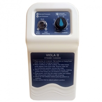 Pump with Integrated Power Cord for Viola II Alternating Pressure Relief Cushion System