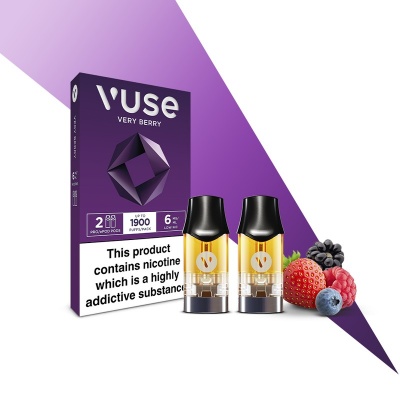Vuse Pro ePod Very Berry Refill Pods (6mg)