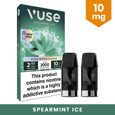 Vuse Pro Spearmint Ice Refill Pods | Health and Care