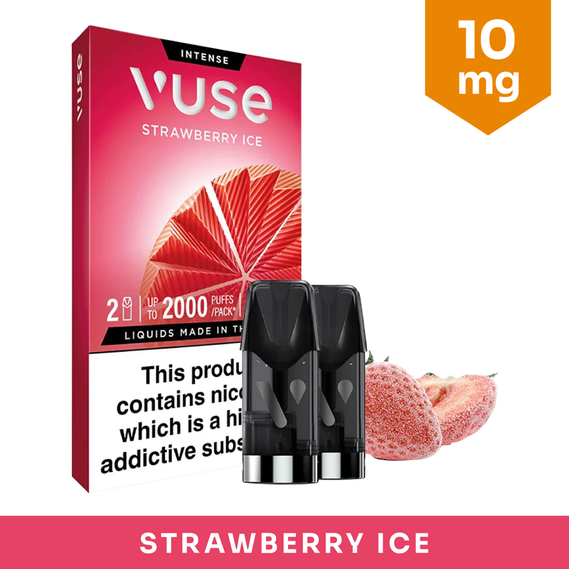 garden strawberry vuse pods Ice Refill (10mg) Flavors:Peach Berry KEEP Blue Razz Slushy POD