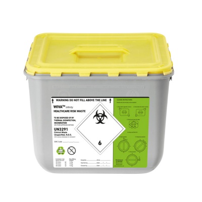 Daniels WIVA Infinity 30-Litre Grey Clinical Waste Container