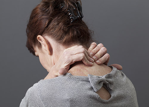 Self massage techniques for neck pain