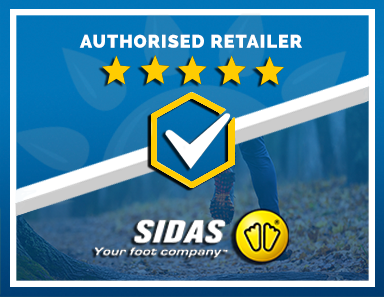 We Are an Authorised Retailer of Sidas Products
