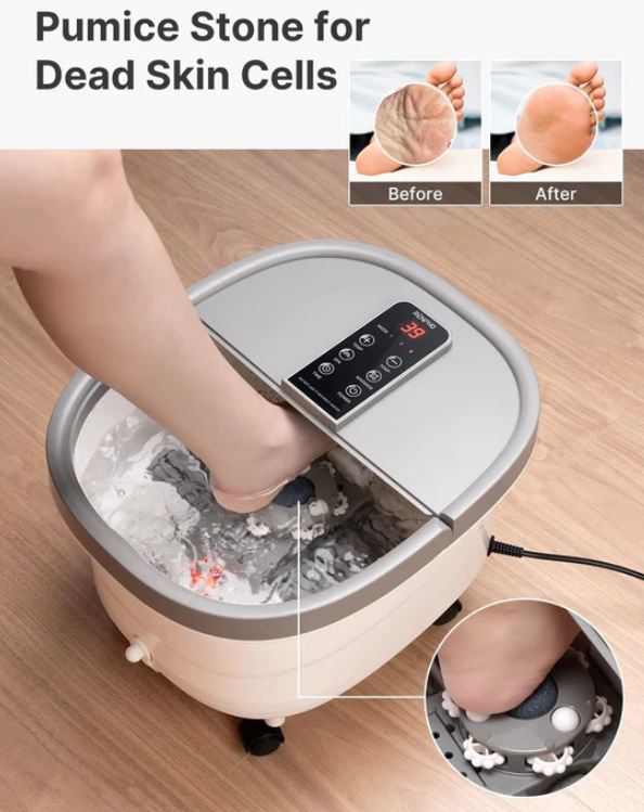 RENPHO Foot Spa Massager with Rollers Health and Care