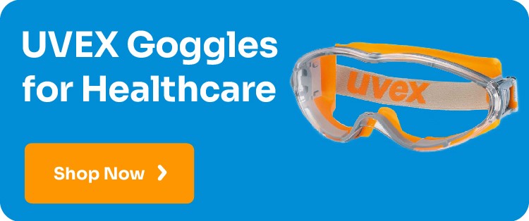 UVEX Goggles for Healthcare