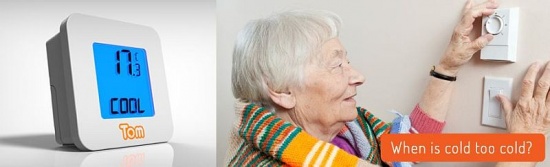 Tom digtal thermometer provides safety for the elderly