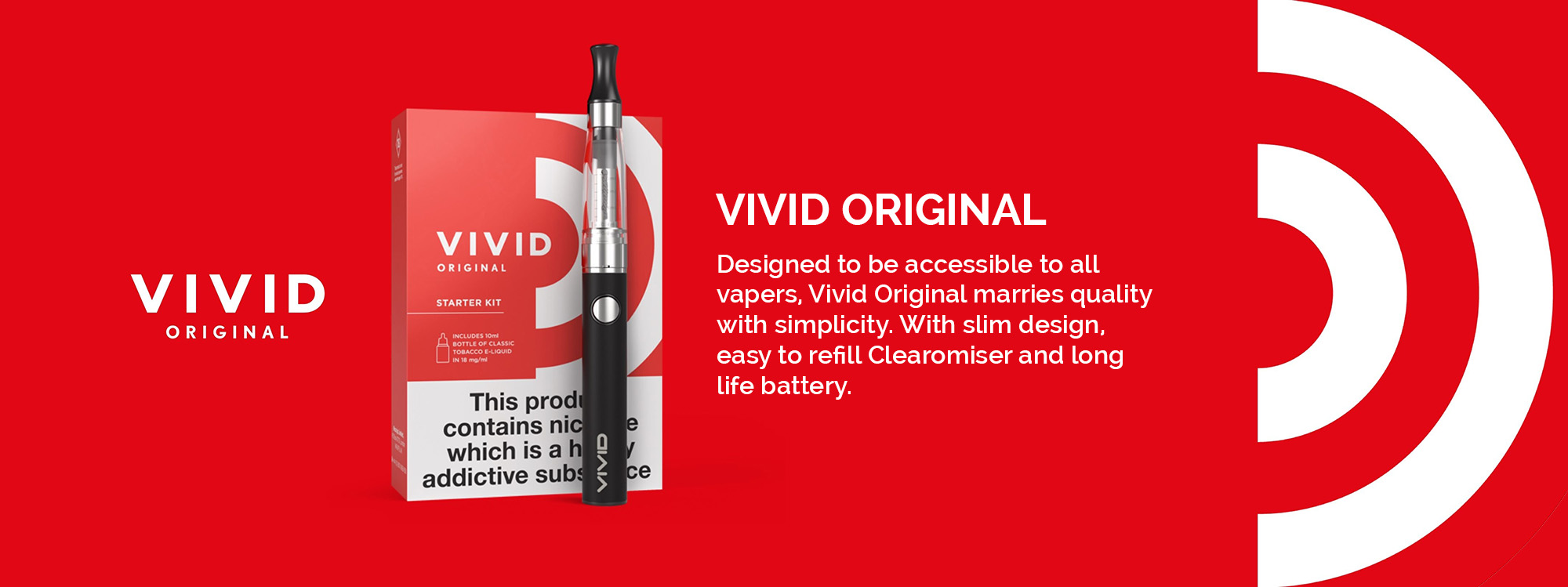 See our full Vivid Original range Buy Vivid Original E-Liquid And E-Cigarettes